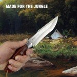 QIXENIO M390 Steel Fixed Blade Hunting Knife