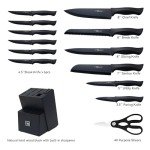 15-Piece Self-Sharpening Kitchen Knife Set