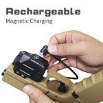 500 Lumen Tactical Flashlight and Laser Combo