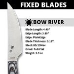 Spyderco Bow River Fixed Blade Hunting Knife
