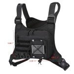 Men's Adjustable Chest Bag for Outdoor Activities