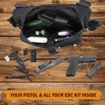 Men's Adjustable Chest Bag for Outdoor Activities