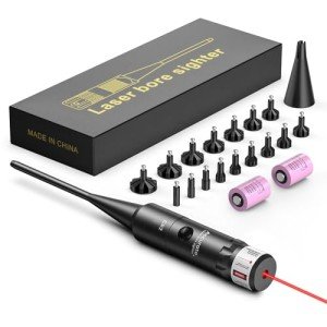 EZshoot Red Dot Laser Bore Sight Kit for All Calibers