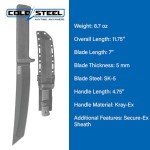 Cold Steel Recon Tanto Tactical Fixed Blade Knife
