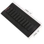 Tourbon Adjustable Black Elastic Rifle Cartridge Holder