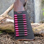 Tourbon Adjustable Black Elastic Rifle Cartridge Holder