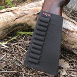 Tourbon Adjustable Black Elastic Rifle Cartridge Holder