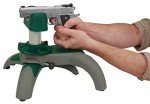 Caldwell Handy Rest NXT Adjustable Ambidextrous Rest for Pistols, Shot Stabilization, Sight In and Target Shooting, gray, green