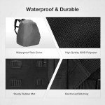 TIDEWE Tactical Range Backpack Bag for Gun and Ammo with Pistol Case (Black)