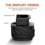 Ludex Magazine Speed Loader for Glock 9mm/.40.Fits Glock 17,18,19,22,23,24,26,27,34,35,45 and 47 (Black)