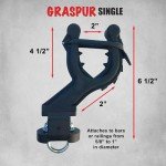 Graspur Single ATV Gun & Bow Rack - Model ATV1
