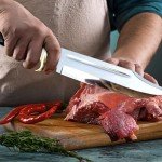 RISING CRAFTS 14" Crocodile Dundee Bowie Knife-Fixed Blade Knife With Sheath-Survival Knife-Hunting Knife-Tactical Knife for Camping, Outdoor, Bushcraft - Gift for Men