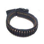 Tactical 100 Rounds Rifle Pistol Bullet Cartridge Adjustable Ammo Bandoleer Ammunition Belt Sling Shell Carrier Holder for 10/22 .22LR .17HMR .222 .223 Cal 5.56mm.