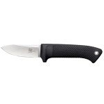 Cold Steel Pendleton Hunter 3.5" AUS 10A Stainless Steel Drop Point Fixed Blade Outdoor Camping Game Hunting Knife Ergonomic Kray-Ex Handle, Weather-Resistant Secure-Ex Sheath
