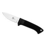 Cold Steel Pendleton Hunter 3.5" AUS 10A Stainless Steel Drop Point Fixed Blade Outdoor Camping Game Hunting Knife Ergonomic Kray-Ex Handle, Weather-Resistant Secure-Ex Sheath