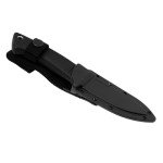 Cold Steel Pendleton Hunter 3.5" AUS 10A Stainless Steel Drop Point Fixed Blade Outdoor Camping Game Hunting Knife Ergonomic Kray-Ex Handle, Weather-Resistant Secure-Ex Sheath