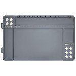 CKPART Pistol Gun Cleaning Mat, Premium Gun Cleaning Pad Magnetic with Organizer Parts Tray, Anti-Slip Rubberized Pistol Gun Mat, Protective Workbench Mat for Pistol Cleaning (16.5"x 10.43")