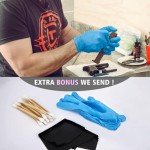 KLOLA Gun Cleaning Kit Universal Handgun Cleaning Kit 25 in 1 Pistol Cleaning Kit for .22 .357/.38/9mm .40 .45 Caliber Gun Brush Tools Gun Accessories