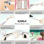KLOLA Gun Cleaning Kit Universal Handgun Cleaning Kit 25 in 1 Pistol Cleaning Kit for .22 .357/.38/9mm .40 .45 Caliber Gun Brush Tools Gun Accessories
