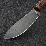 SDOKEDC Knives DC53 Steel Tactical Fixed Blade Knife Micarta Handle with kydex sheath for Men EDC Outdoor Camping Survival Hunting (Black+Micarta)