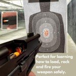 ST Action Pro 9mm Snap Caps – Orange Safety Trainer Dummy Rounds, Reusable Dry Fire Training Ammunition (20-Pack) for Gun Owners
