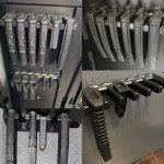 ABS Mag Holder|Magnetic PMAG Wall Mount for Gun Safe Locker Vechile and Wall AR Mag Storage|Home Magazine Storage Rack Fit Pmag Glock, Amend 2, Hexmags, MFTmags Magpul mag AR Magnetic Mag Holder