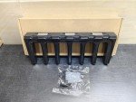 ABS Mag Holder|Magnetic PMAG Wall Mount for Gun Safe Locker Vechile and Wall AR Mag Storage|Home Magazine Storage Rack Fit Pmag Glock, Amend 2, Hexmags, MFTmags Magpul mag AR Magnetic Mag Holder