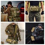 CVLIFE Tactical Backpack Military Army Rucksack 60L Large Assault Pack Detachable Molle Bag