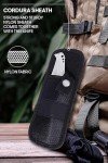 Grand Way Long Blade Folding Knife - Sharp Hunting Hiking Camping Tactical Survival Work Knives for Men Women - Foldable Large Knife with Rosewood Handle - Stocking Stuffers Gifts 4172