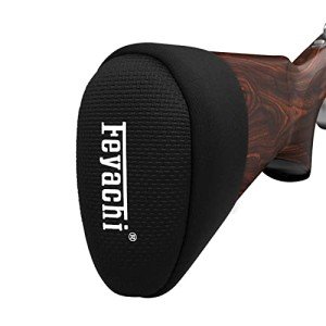 Feyachi Slip On Recoil Pad for Shotgun Rifle Gel Filled - Black