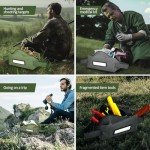 KUBQLIG 4Pcs Ammo Bag Ammo Pouches, Professional Ammo Storage Bag Carrier Bag, Waterproof and Durable, Used As Ammo Bags/Box/Can/Case/Loose Sacs for Rifle Carbine Pistol Hunting Shooting Range Gear