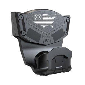 Gun Magnet Mount for Truck Car Vehicle,Magnetic Gun Mount for Pistol Shotgun Revolver with Trigger Guard Protect,Gun Magnet Rated Max 15 LBS Conceal in Desks Safe Wall Easy to Access&release