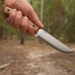 BPS Knives Adventurer - Bushcraft Knife - Fixed-Blade Carbon Steel Knife with Leather Sheath and Firestarter - Outdoor Full Tang Knives - Camping Knives - Survival Tactical Camp Knives