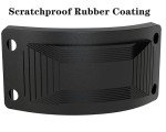 HEKAGURA Magnetic Gun Mount | 45lbs Capacity | Premium Rubber Coating | Pistol & Revolver CCW Ruger Glocks | Concealed Gun Holder for Car, Truck, Desk, Safe & Wall - Gun Accessories​​​​​