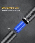 CVLIFE Professional Laser Bore Sight Kit with 32 Adapters fit 0.17 to 12GA Calibers, Bright Green Laser Bore Sighter with Button Switch, Powerful Support for Hunting