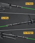 CVLIFE Professional Laser Bore Sight Kit with 32 Adapters fit 0.17 to 12GA Calibers, Bright Green Laser Bore Sighter with Button Switch, Powerful Support for Hunting