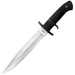 COLD STEEL OSS 8.25" Japanese AUS8A Clip Point Blade 5.125" Kray-Ex Handle Tactical Outdoor Hunting Fixed Blade Knife w/Secure-Ex Sheath