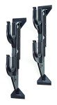 Allen Company Molded Truck Gun Rack for Rear Window - Gun Holder for Two Shotguns, Rifles, Bows, or Tools - Gun and Hunting Accessories for Car or Wall Mount - Adjustable 9.5"-16.5" , Black