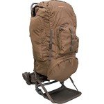 ALPS OutdoorZ Dual-Function Hunting Backpack with Freighter Frame for Hauling Gear/Adjustable Torso, Rifle Holder for Big Game Hunting/Coyote Brown, One Size