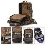 QT&QY 45L Military Tactical Hunting Backpacks for Men Camouflage Molle Army Assault Pack 3 Day Bug Out Bag Hiking Treeking Rucksack