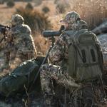 BOG Day Pack Bag with Detachable Carry Boot and Rain Cover, Lightweight Ripstop, Heavy-Duty, Large Capacity, For Hunting, Outdoors, EDC