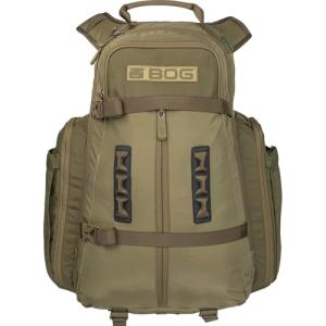 BOG Day Pack Bag with Detachable Carry Boot and Rain Cover, Lightweight Ripstop, Heavy-Duty, Large Capacity, For Hunting, Outdoors, EDC