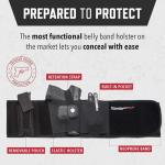 ComfortTac Belly Band Holster for Most Handguns