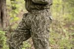 Mossy Oak Cotton Mill 2.0 Camo Hunting Pants for Men Camouflage Clothes, Bottomland, Medium