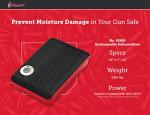Hornady Rechargeable Dehumidifier 95900 - Portable Moisture Absorbers with Silica Gel to Prevent Moisture Damage for Gun Safe Accessories, Firearms, & More in Gun Safes & Cabinets, Closets, & Pantries