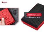 Hornady Rechargeable Dehumidifier 95900 - Portable Moisture Absorbers with Silica Gel to Prevent Moisture Damage for Gun Safe Accessories, Firearms, & More in Gun Safes & Cabinets, Closets, & Pantries