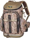 TENZING Hangtime Day Pack for Tree Stand Hunting, H2O Compatible EVA-Molded Durable Hunting Backpack with 7 Compartments & 15 Pockets, 1,600-cubic-inch Hunting Pack, Mossy Oak Bottomland