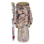 TENZING Hangtime Day Pack for Tree Stand Hunting, H2O Compatible EVA-Molded Durable Hunting Backpack with 7 Compartments & 15 Pockets, 1,600-cubic-inch Hunting Pack, Mossy Oak Bottomland