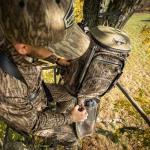 TENZING Hangtime Day Pack for Tree Stand Hunting, H2O Compatible EVA-Molded Durable Hunting Backpack with 7 Compartments & 15 Pockets, 1,600-cubic-inch Hunting Pack, Mossy Oak Bottomland