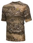 SCENTBLOCKER Scent Blocker Fused Cotton Lightweight Short-Sleeve Camo Hunting Shirt for Men (RT Excape, X-Large)